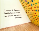 Laughter is Quotes Wall Decal Motivational Vinyl Art Stickers